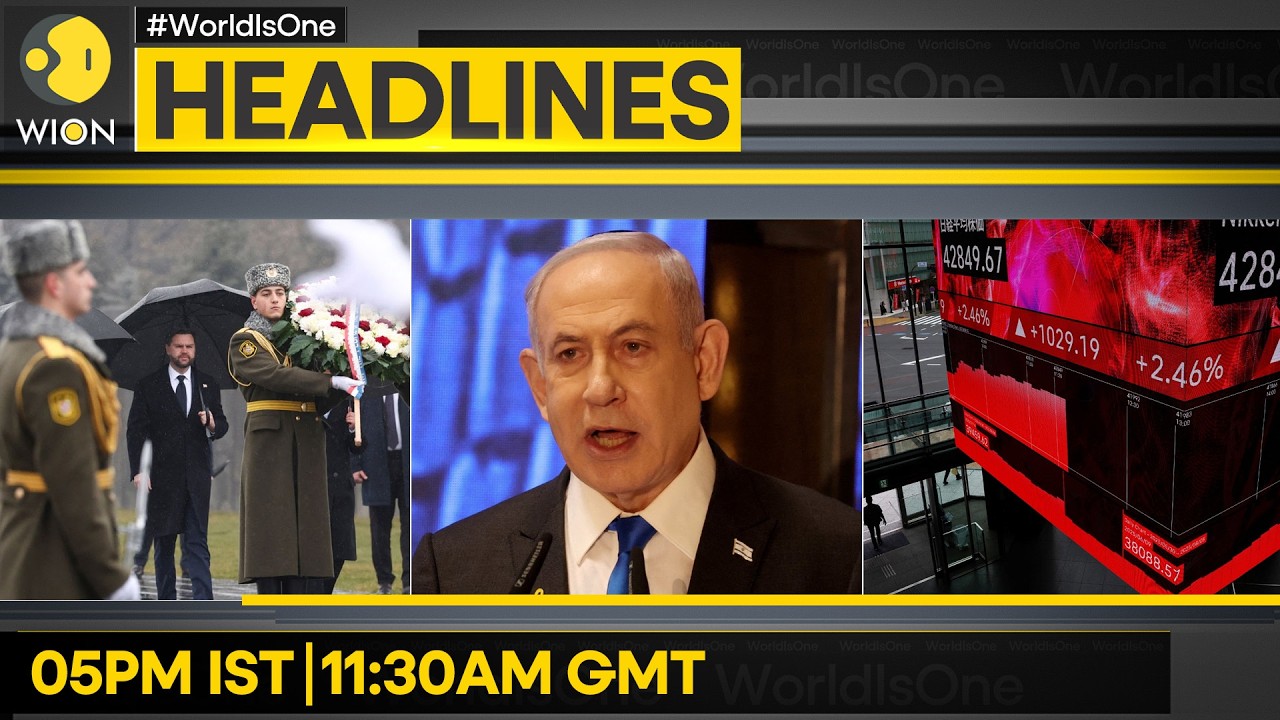 Netanyahu: Will Discuss Iran With Trump | Funeral Held for 3 Killed in Gaza | WION HEADLINES