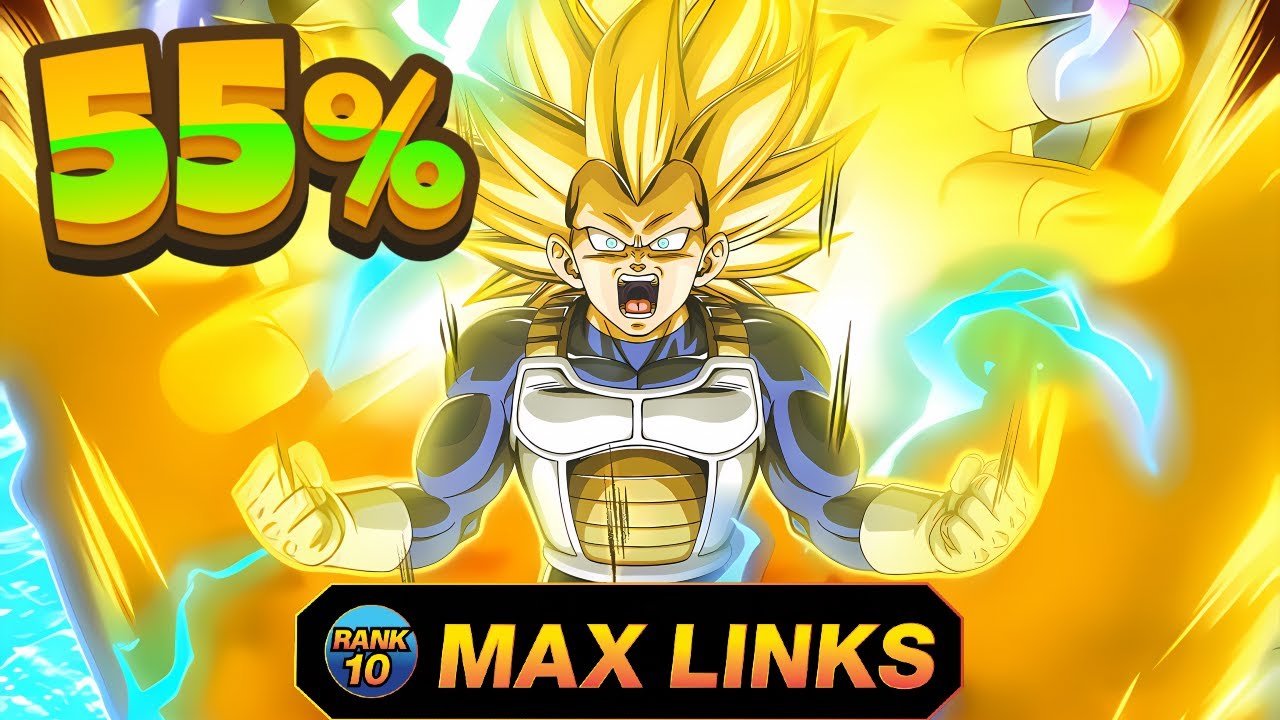 HOW GOOD IS THE *NEW* CARNIVAL LR TEQ SSJ3 VEGETA (DAIMA) AT 55% W/O DUPES? (DBZ: DOKKAN BATTLE)