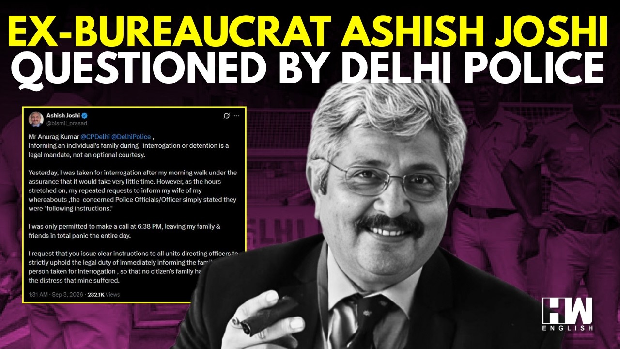Ex-Bureaucrat Ashish Joshi Picked Up By Delhi Police, Questioned For 9 Hours Over His X Posts