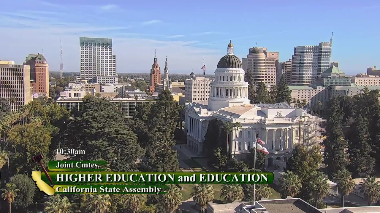 Oct 2024 CA State Assembly Joint Oversight Hearing on Math Requirements for College Admission