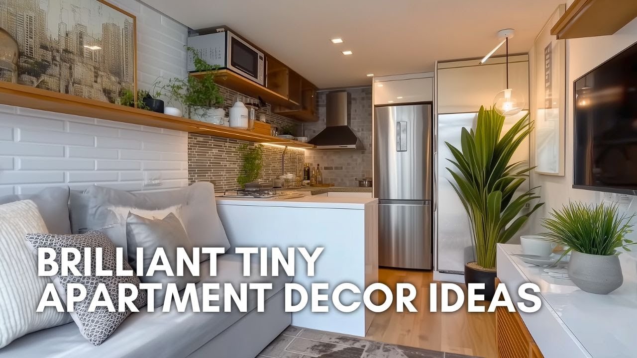 Brilliant Tiny Apartment Decor Ideas | Transform Small Spaces Into Chic Stylish Homes