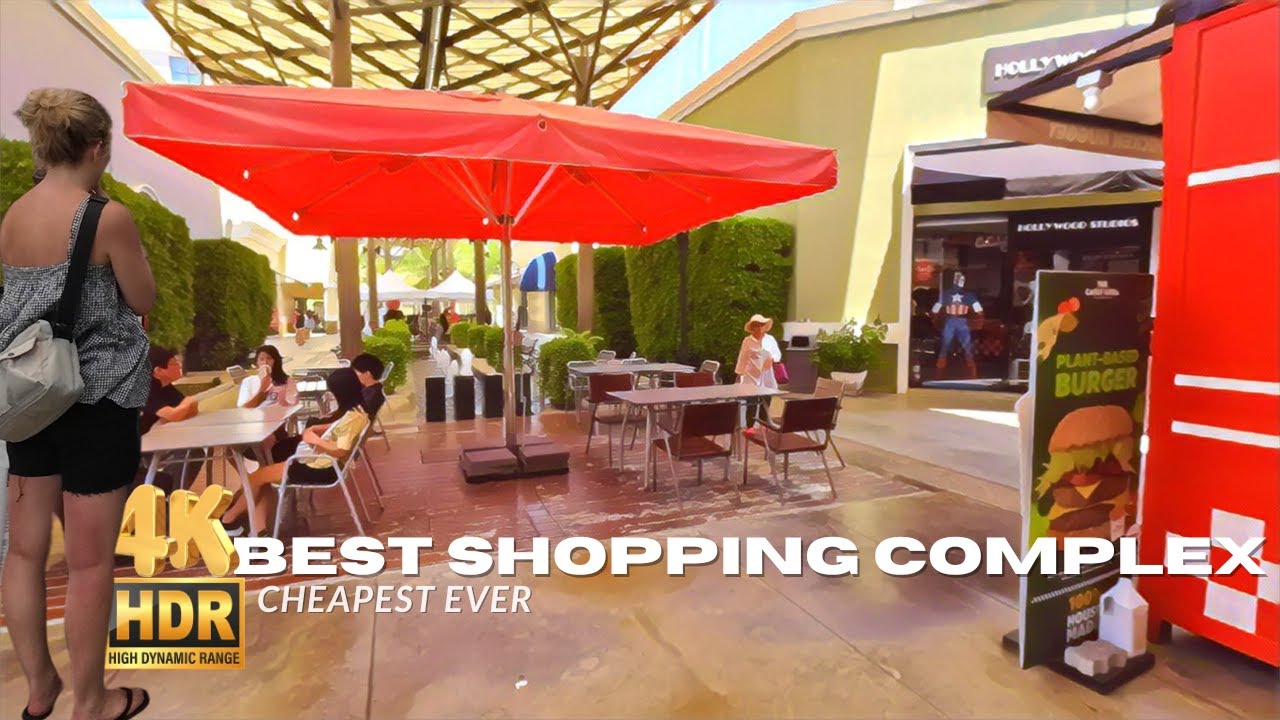 [4K HDR] Unbelievable Bargains Await: Walking Tour of Phuket's Premium Outlet!