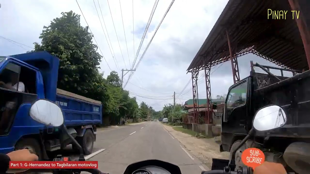 Motovlog 2 : Garcia - Hernandez to Tagbilaran city Bohol ● Pinay TV