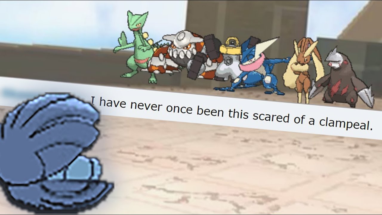 OP Clamperl Sweeps on Pokemon Showdown