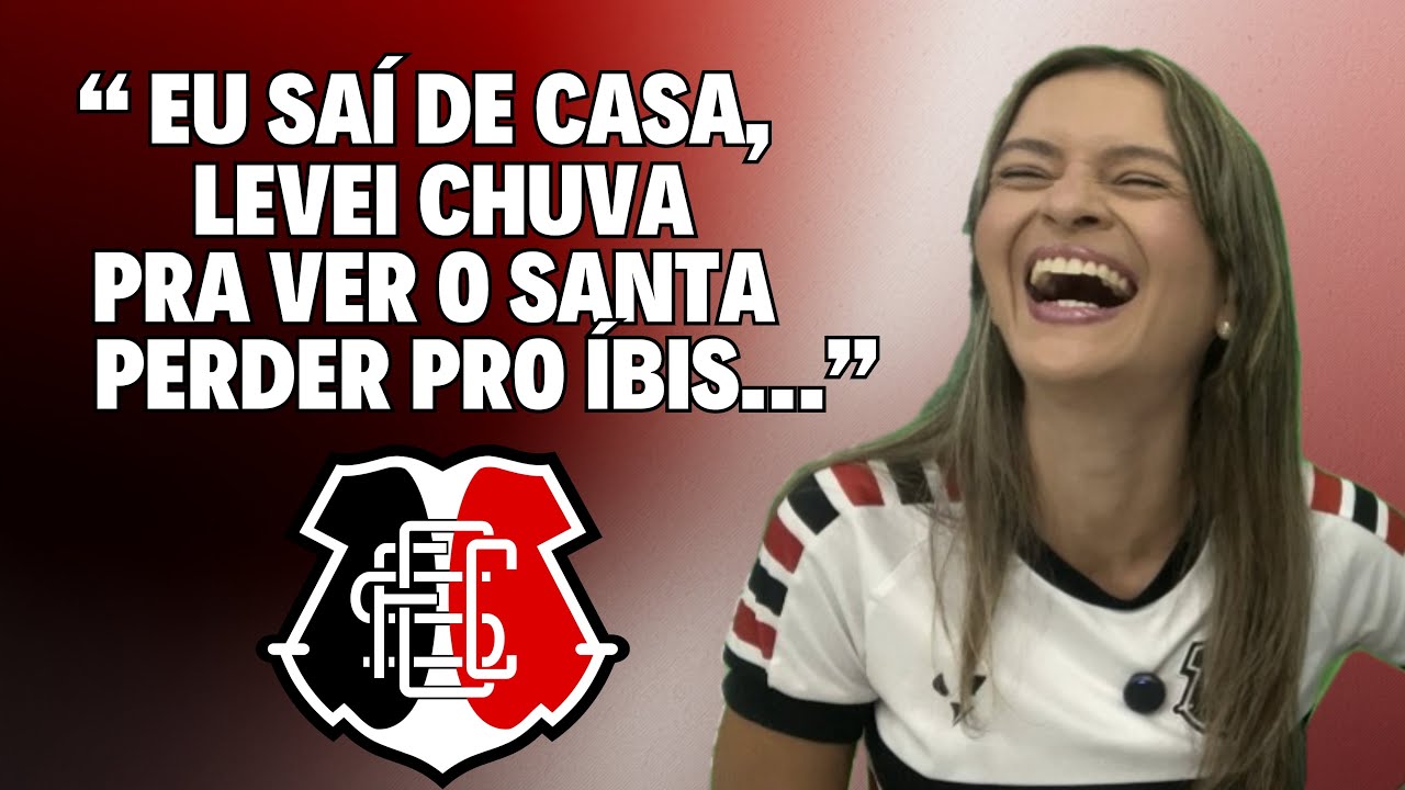 NA RESENHA COM MARCELA CAXIAS! “EU SAÍ DE CASA, LEVEI CHUVA PRA VER O SANTA PERDER PRO ÍBIS…”