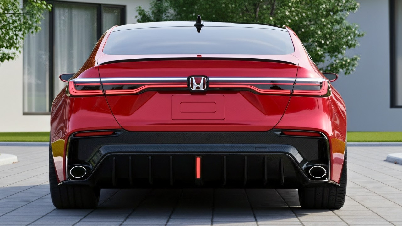 Первый взгляд на Honda Accord 2027 года — смелое новое направление...