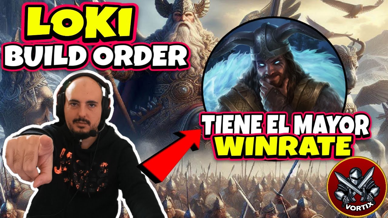 Build order con LOKI (nórdicos) para Age of Mythology: Retold