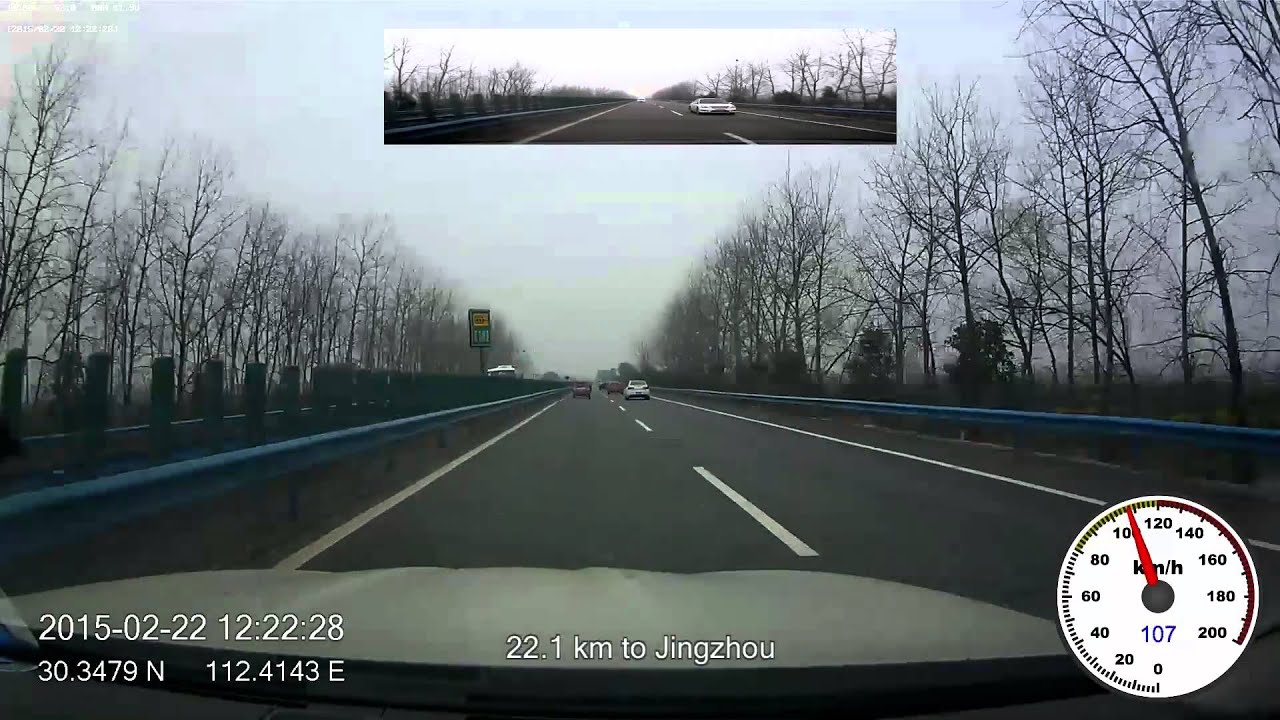 2015 drive-lapse from Beijing to Yuxi, Yunnan, China, 12x speed, 1080p, 60fps