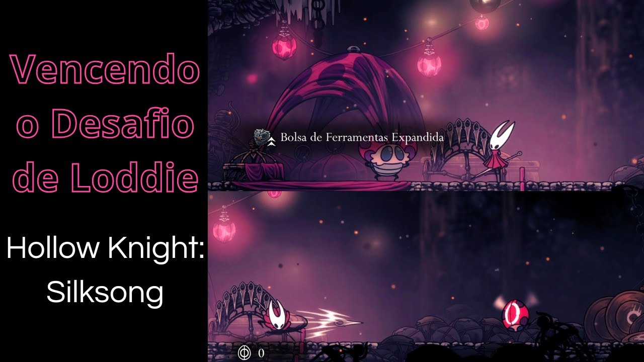 desafio do loddie na medula hollow knight silksong