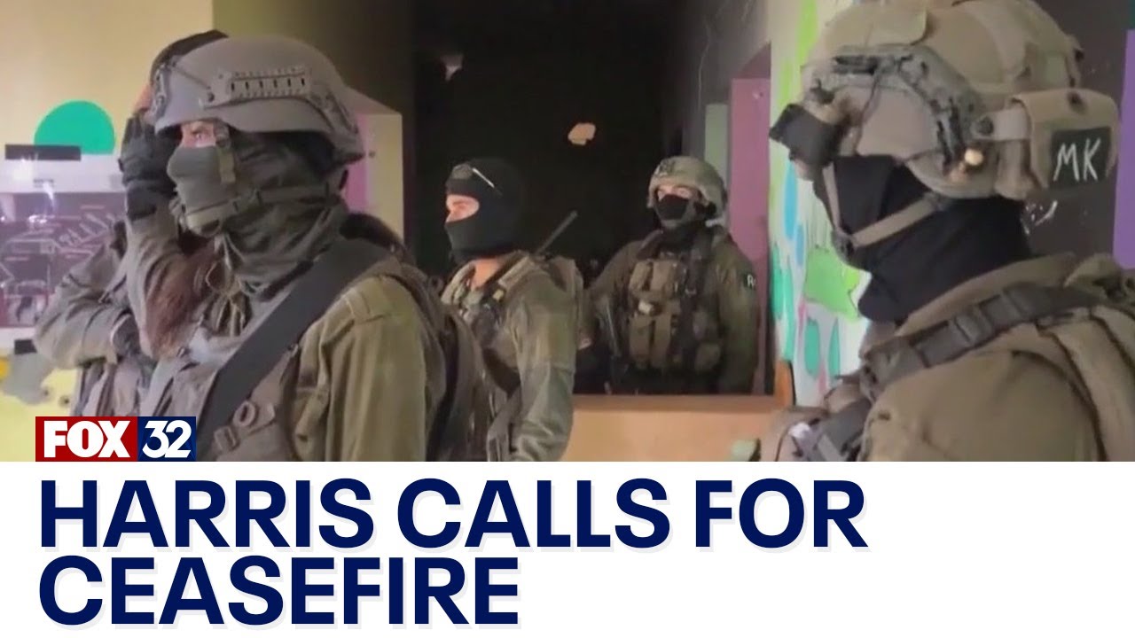 Vice President Kamala Harris credits Israel-Hamas war with creating humanitarian crisis