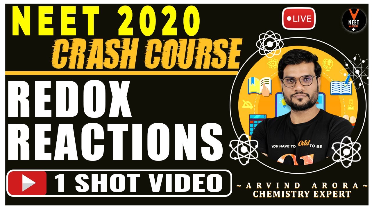 Redox Reaction Class 11 Chemistry One-Shot | NEET 2020 Preparation | NEET Chemistry | Arvind Arora