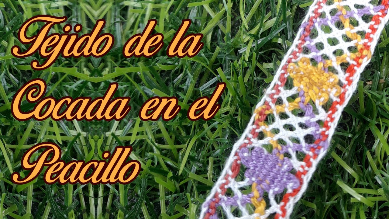 Vídeo # 4 Tejido de la Cocada en el Peacillo de 10 Pares de Bolillo / Mundillo Tradicional