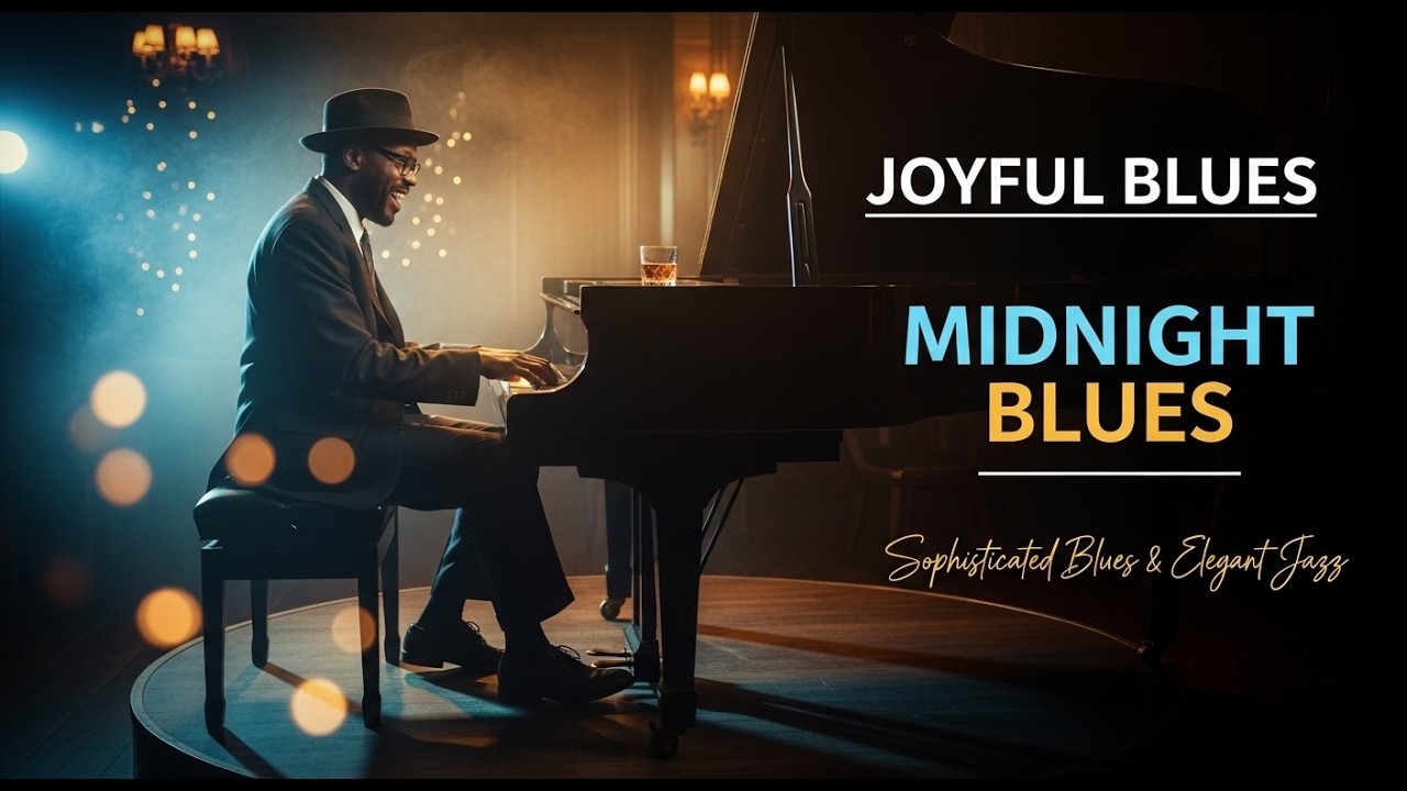 Joyful Blues - The Midnight Blues Club (Upbeat Piano Blues)