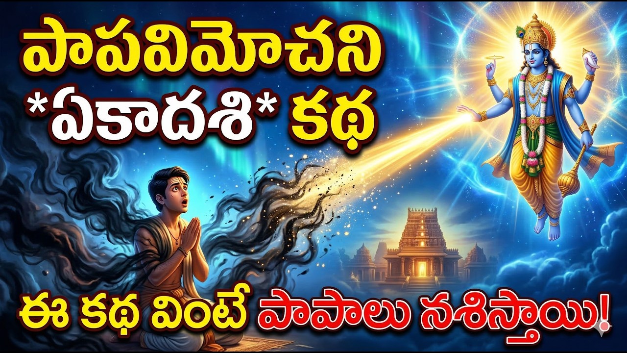 Papavimochani Ekadasi Story in Telugu | ఈ కథ వింటే దైవ కృప లభిస్తుంది#krishna #vishanu #ekadashi