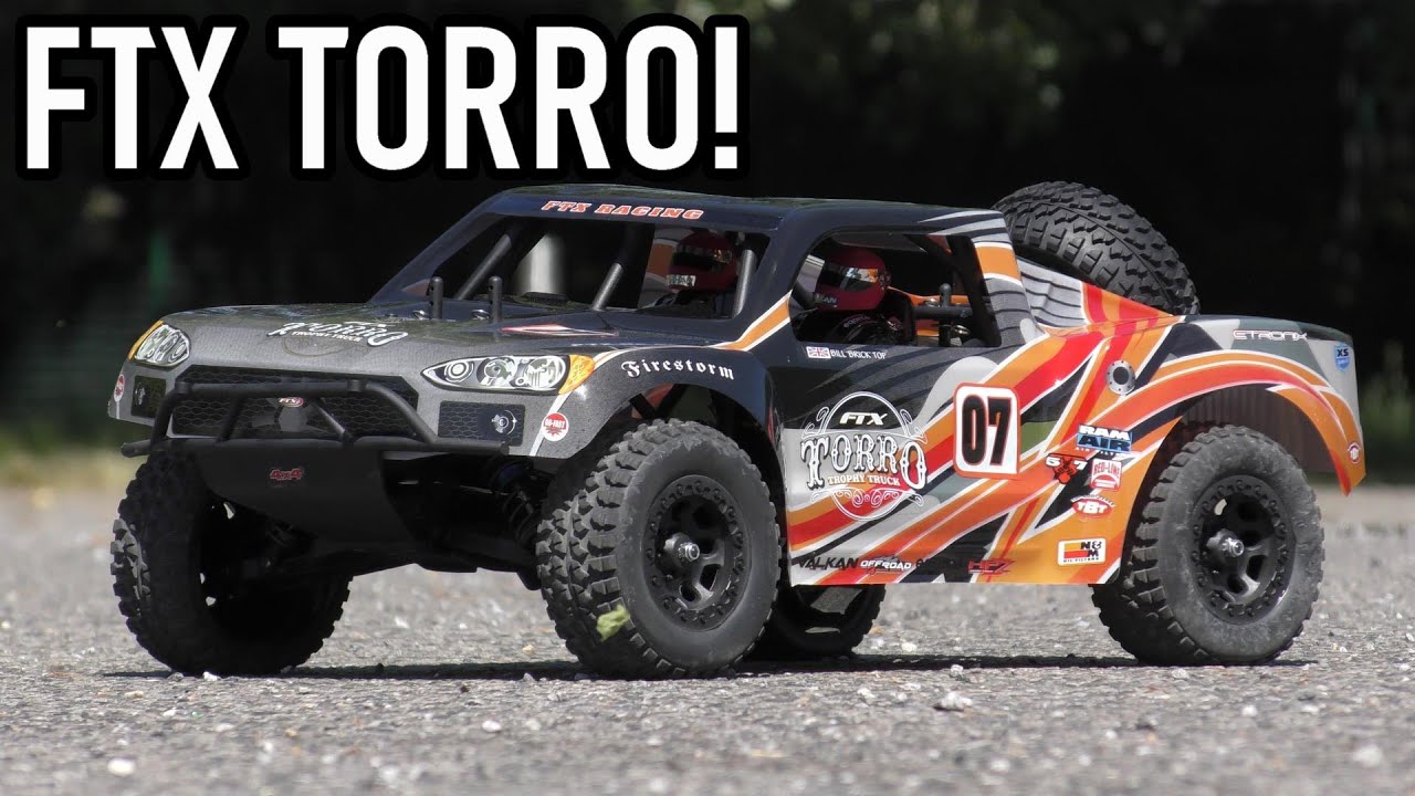 FTX Zorro ИЗ КОРОБКИ и первый старт! Nitro Shortcourse Truck
