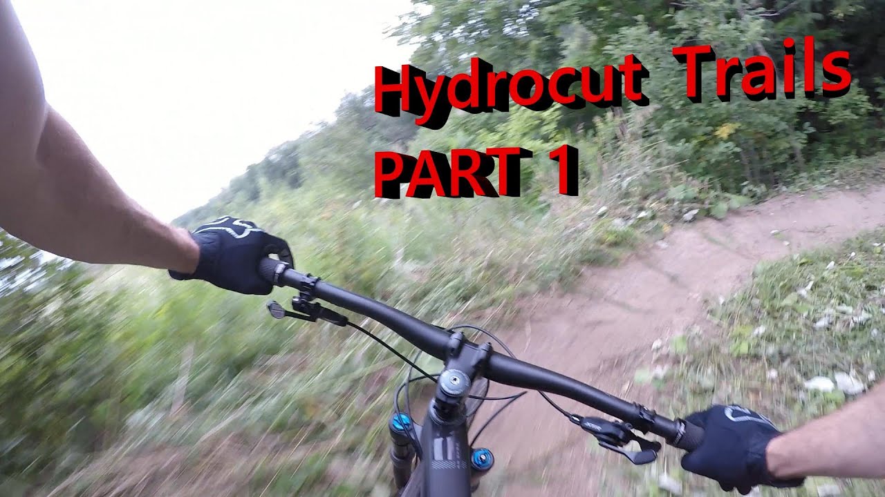 Mountain biking at Hydrocut Trails PART 1