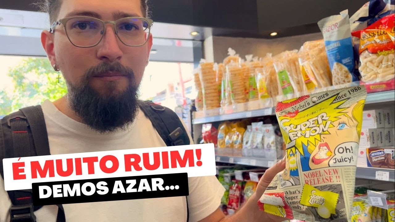 Provando coisas estranhas da LIBERDADE - SP | Parte 2