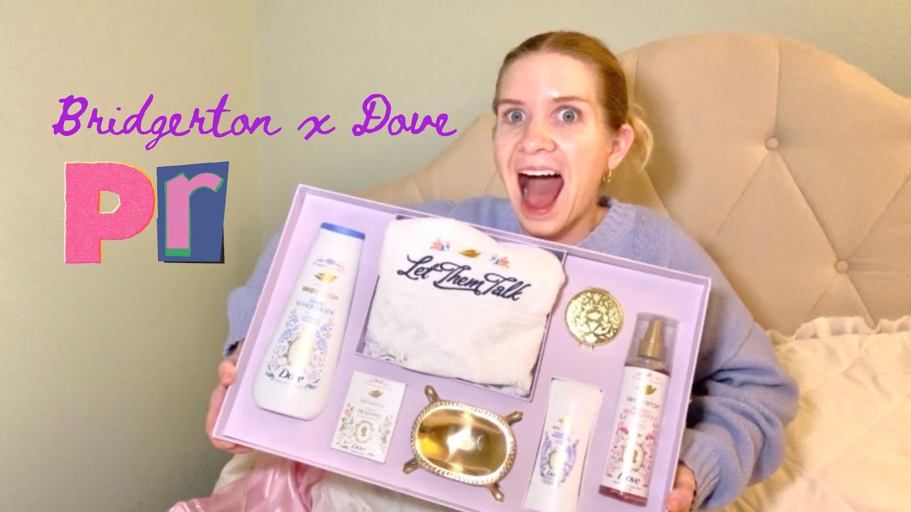 Bridgerton x Dove PR Unboxing