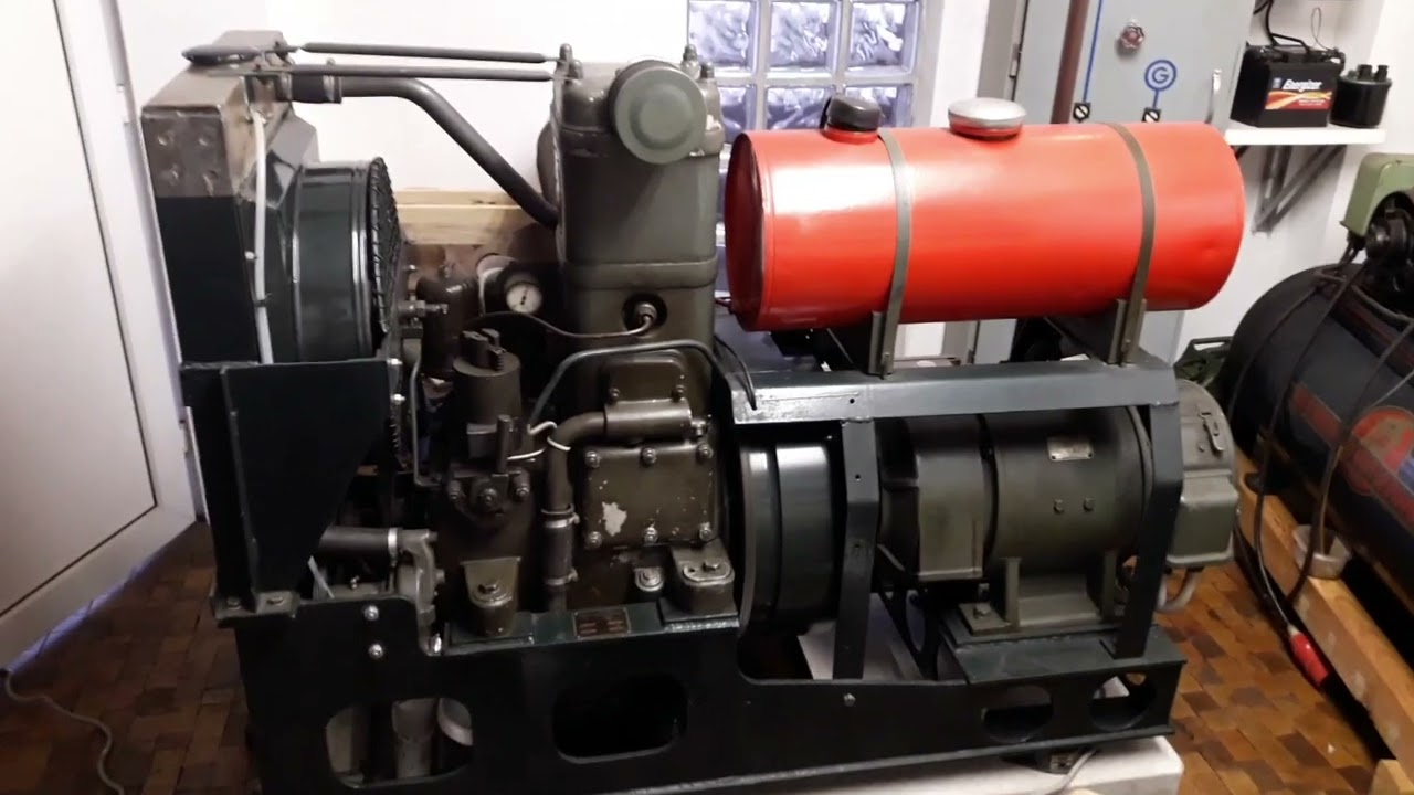 old Junkers diesel engine from 1966, Junkers 1HK 65