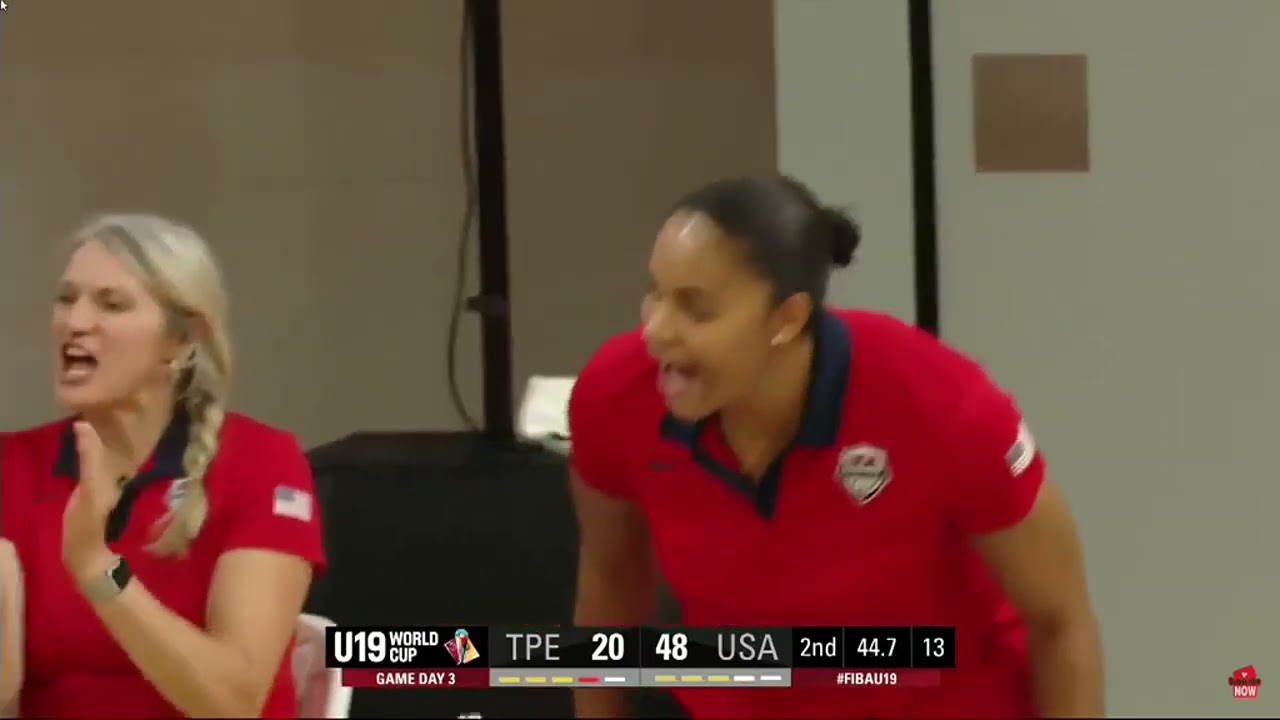 BREYA CUNNINGHAM VS CHINA U19     7.18.23