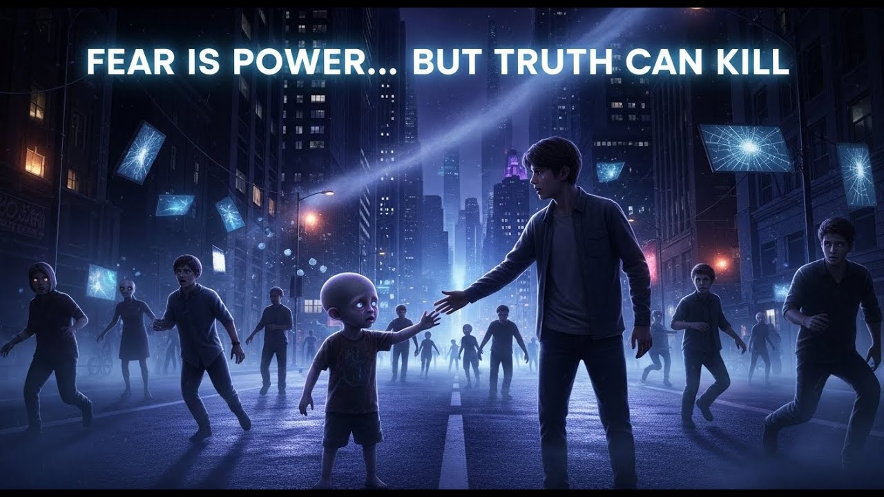 Invisible Aliens Feed on Fear — Humans Must Choose Truth or Chaos | Hybrid Shadows