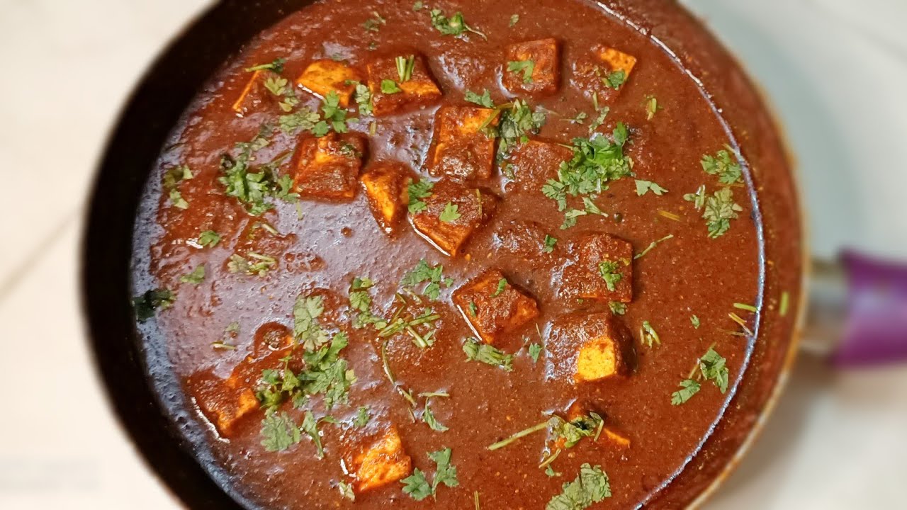 Achari Paneer Masala | Tangy Paneer Masala - Daddy's Kitchen