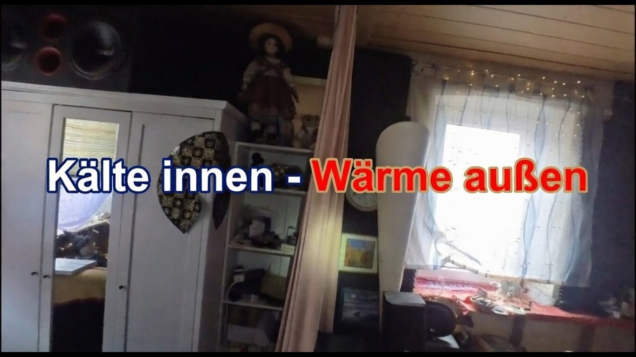 13.01.26 Frostgrenze im Haus bei 6 Grad Außentemperatur - was passiert dann? | SissiSWelt