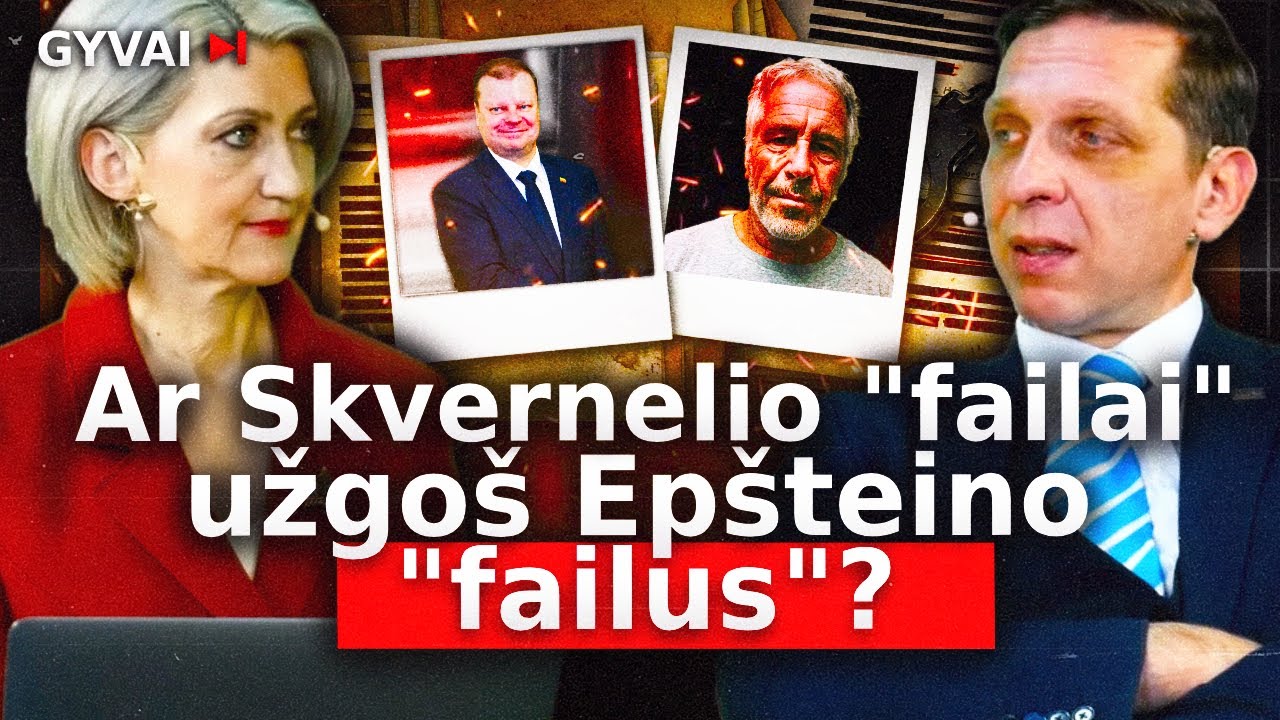 Kodėl konservatoriai nori žinoti, kaip vyksta tyrimas ir kas tiriama Epšteino byloje Lietuvoje?