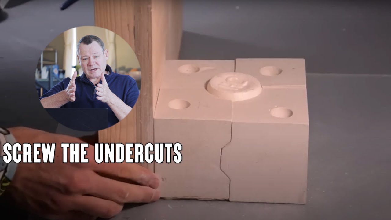 PRO Mold Maker Reacts | SLIP CASTING With Undercuts Can Work  | Michael Joy