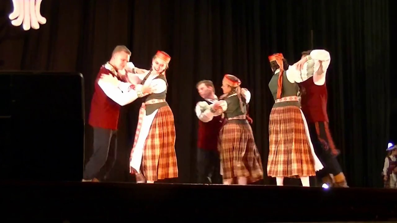 Trijula - Trio Lithuanian dance at Juventus
