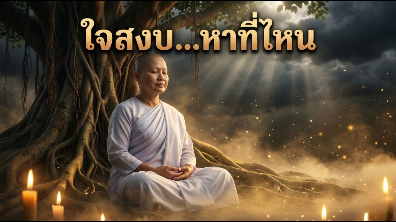 หาความสงบมาทั้งชีวิต แต่ยังไม่เจอ — เพราะคุณหาผิดที่มาตลอด | พักใจกับแม่ชี