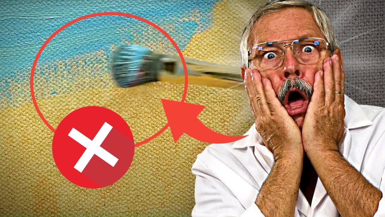 7 ERREURS à ne SURTOUT PLUS FAIRE en PEINTURE ACRYLIQUE