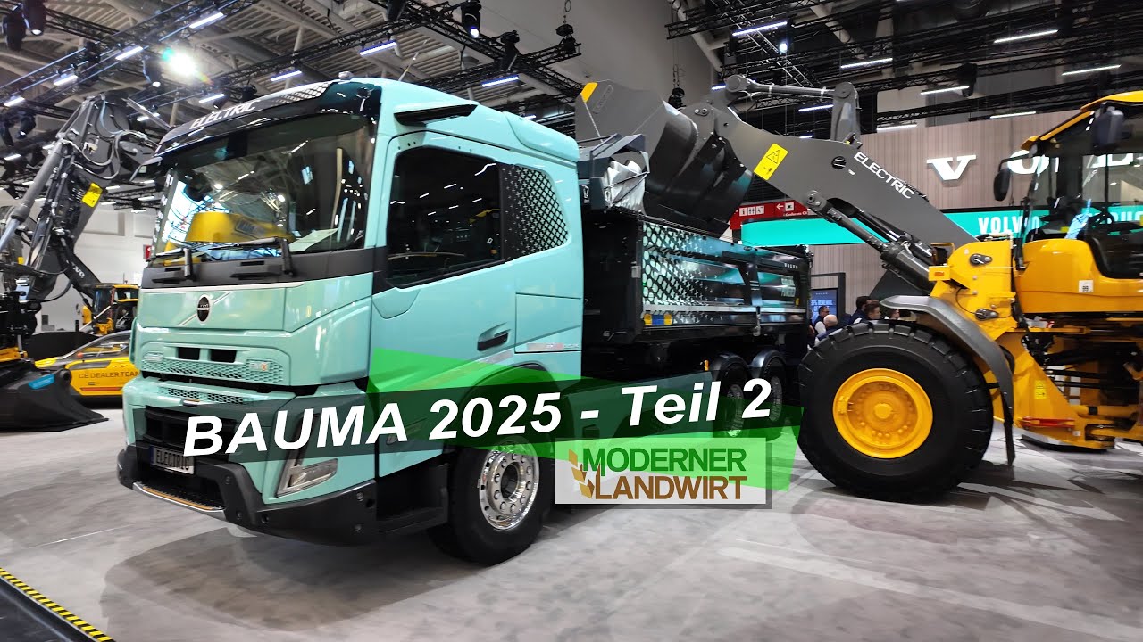 Bauma 2025 Teil 2 - Bergbau- & Baumaschinenmesse der Superlative in München
