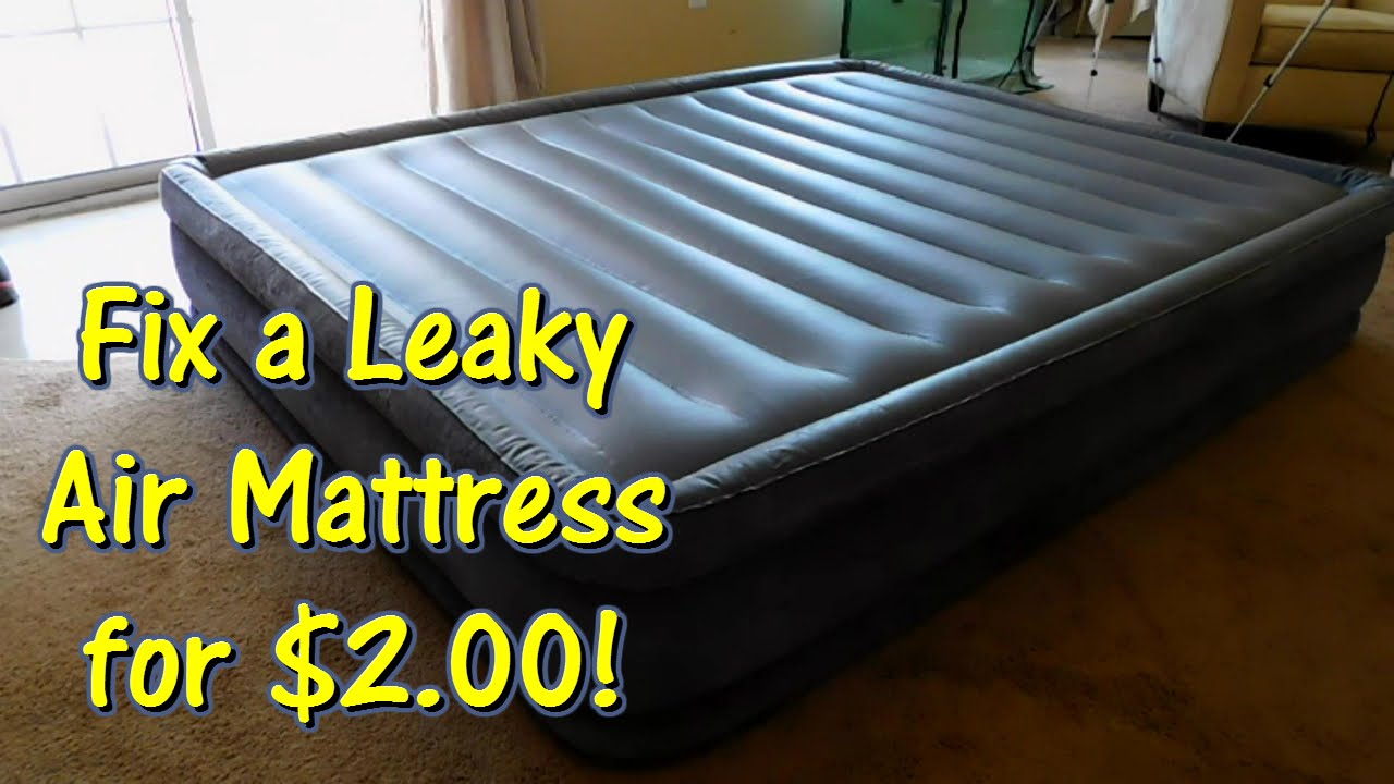 Fix Your Leaky Air Mattress For $2! by @GettinJunkDone