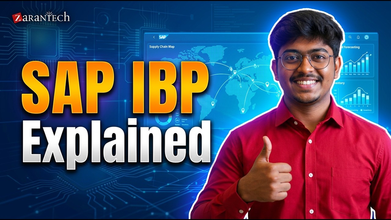 SAP IBP Overview Part A & Part B | SAP IBP Training | Zarantech