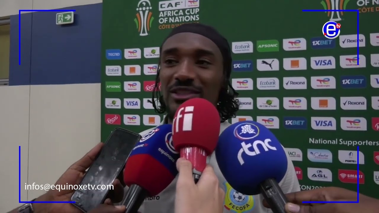 CAN 2023: RÉACTIONS DES JOUEURS DE LA RDC APRÈS LA QUALIFICATION EN DEMI-FINALE - EQUINOXE TV