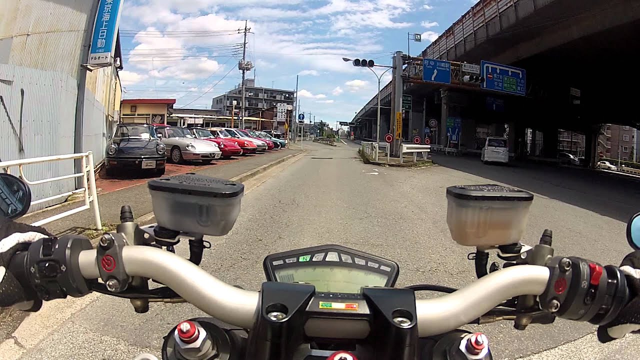 Ducati Streetfighter 1098 GoPro Test in Japan
