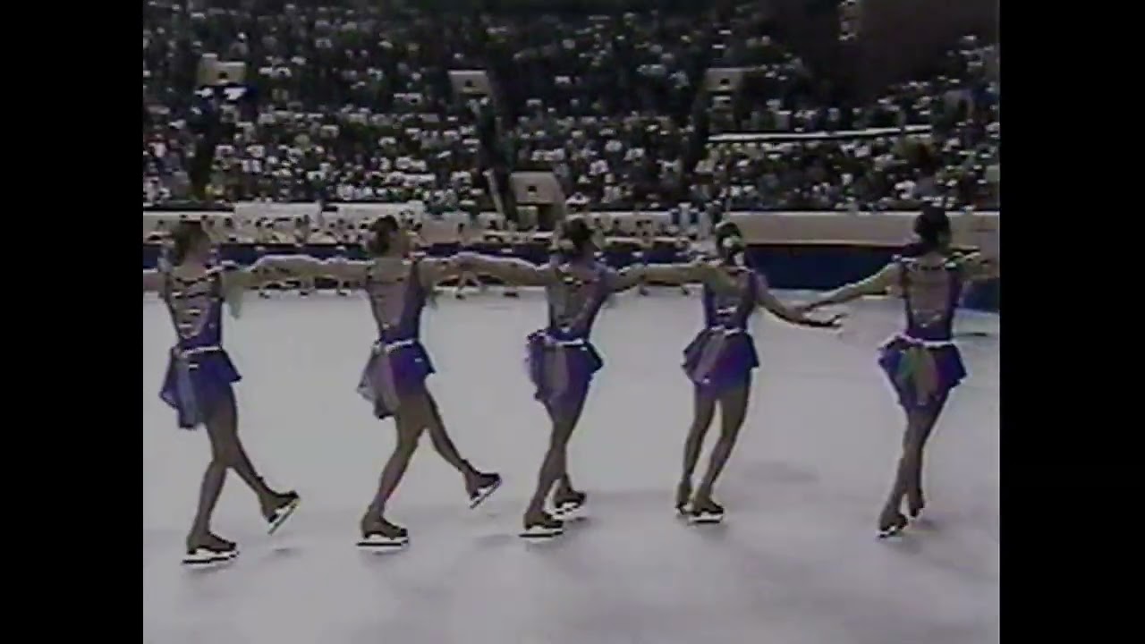 1993 Patinage synchronisé Les Supremes Sr de St-Leonard Montreal