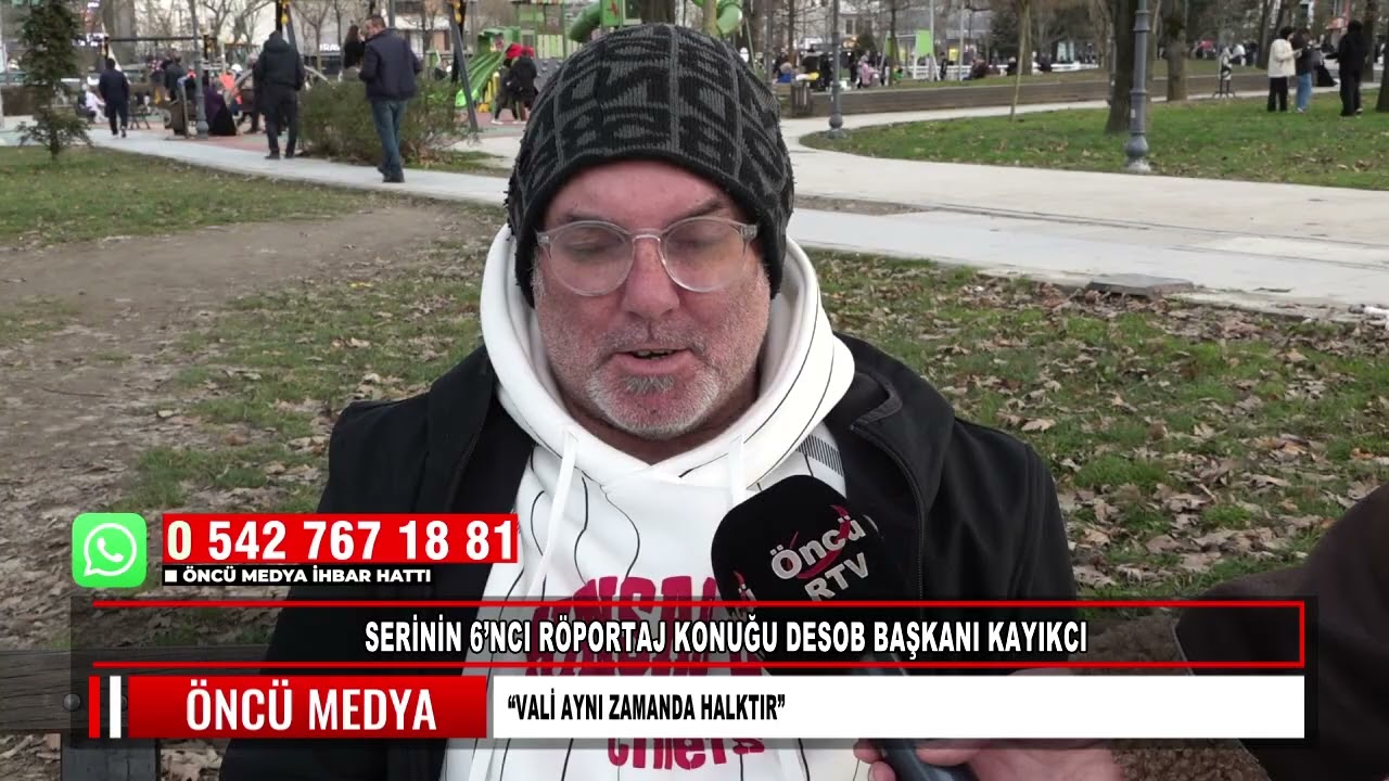SERİNİN 6’NCI RÖPORTAJ KONUĞU DESOB BAŞKANI KAYIKCI