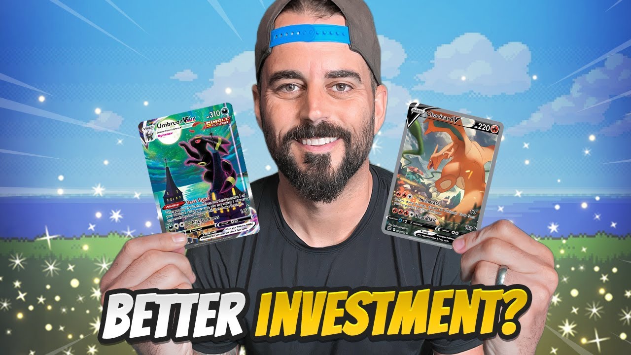 WHICH CARD TO INVEST? - Value Analysis on Charizard Alt vs Umbreon Alt Art