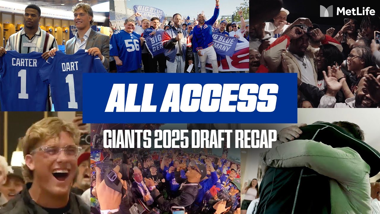 All Access: Giants 2025 Draft Recap | New York Giants