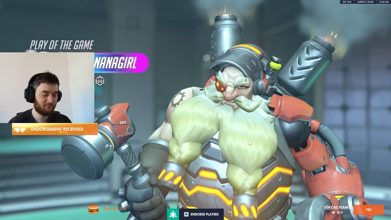 DAFRAN DOMINATING IN RANKED AS TORBJORN - OVERWATCH SEASON 3 GAMEPLAY TOP 500