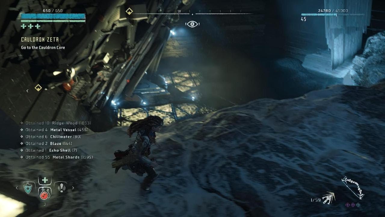 Cauldron ZETA | Thunderjaw Encounter | Horizon Zero Dawn Remastered