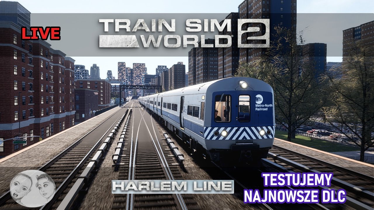 Train Sim World 2 /Harlem Line/Najnowsze DLC w akcji/ Na żywo🔴