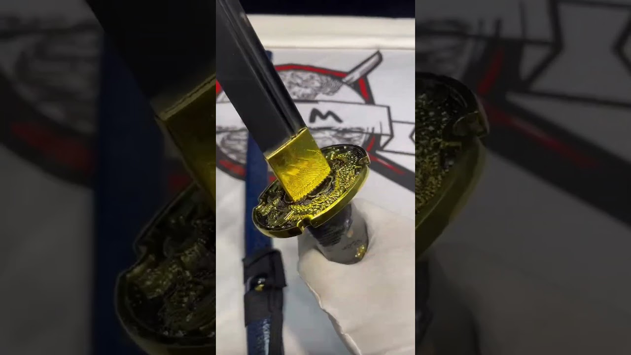 Custom katana Unokubi Zukuri Spring Steel 