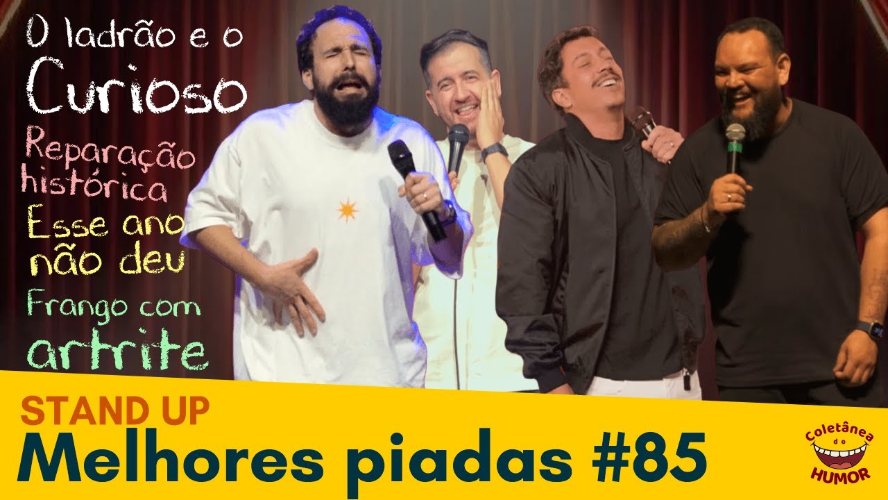 Melhores Stand Up 85: BOLSONARO SOLDADO E DANILO ROUBADO; PAGADOR DE PROMESSAS, Cidadão Português;