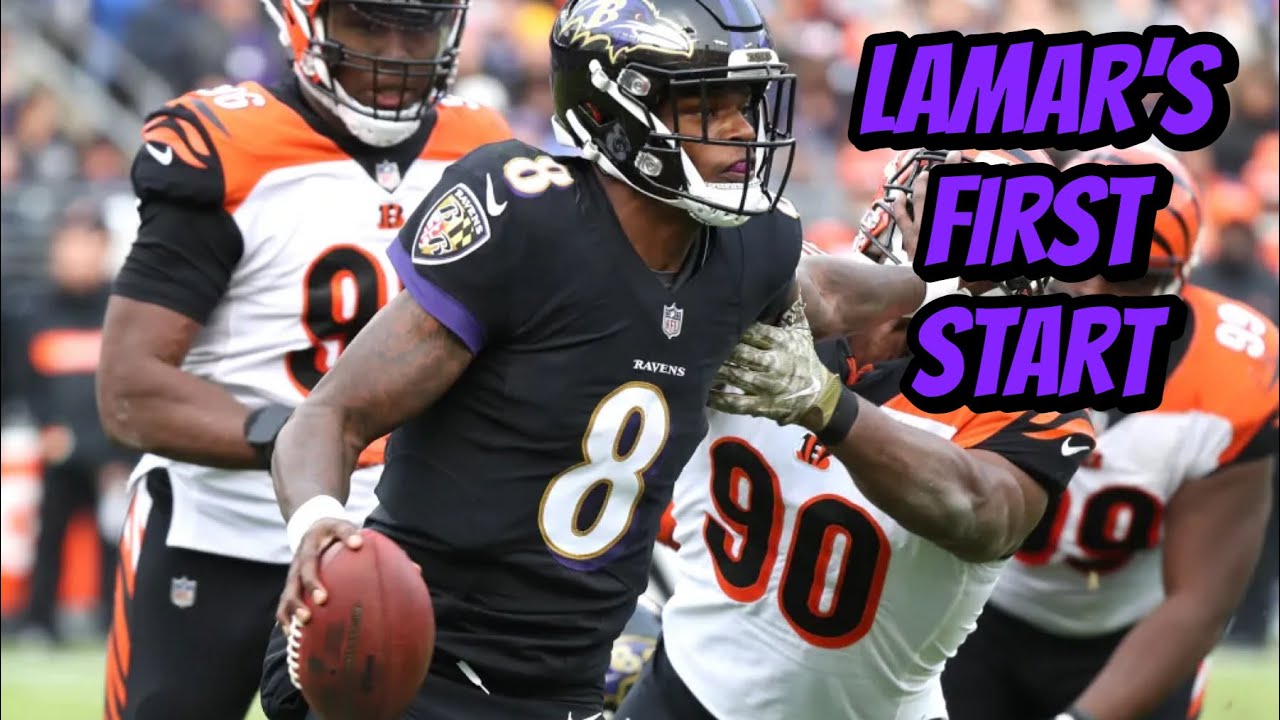 Lamar Jackson’s FIRST GAME! (2018)