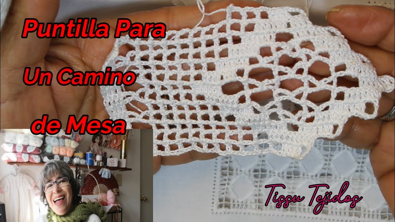 PUNTILLA 1#tejido/deshilados @tissu tejidos