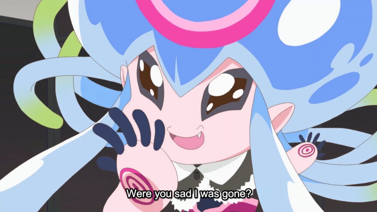 Jellymon being cute waifu Digimon Ghost Game episode 8