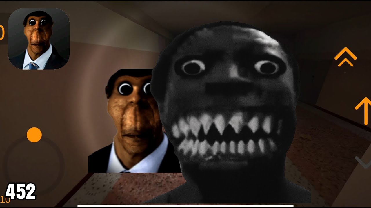 Obung and Chomp Man Nextbot chasing Part 452